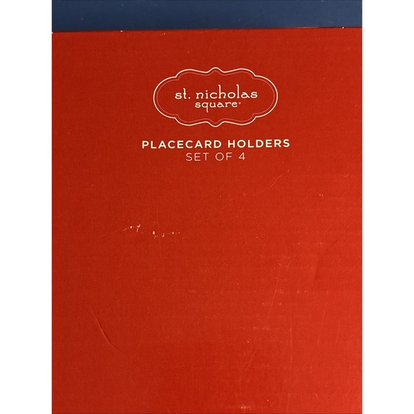 St. Nicholas Square Placecard Holders - Picture 5 of 5